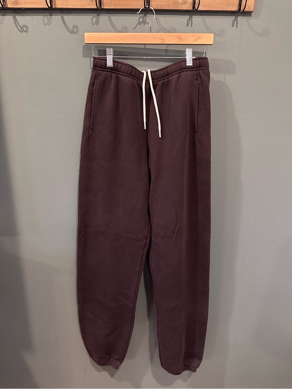 Offline by Aerie Cloud Fleece Classic Jogger ~ Deep Earth Long